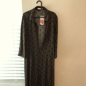 Mango MIDI Dress long sleeves